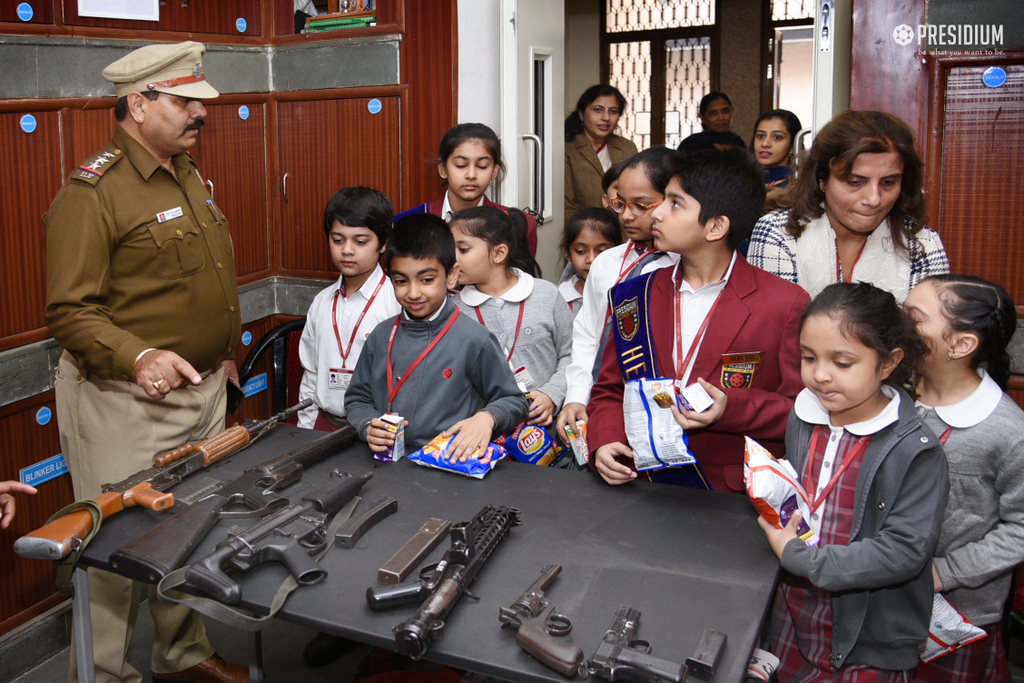 Presidium Punjabi Bagh, PRESIDIANS VISIT LOCAL POLICE STATION TO CELEBRATE APPRECIATION DAY